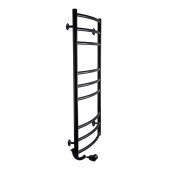 Рушникосушарка UNIO LDE EL 1000-500-9 BLK Драбинка Дуга Еліт електро чорна