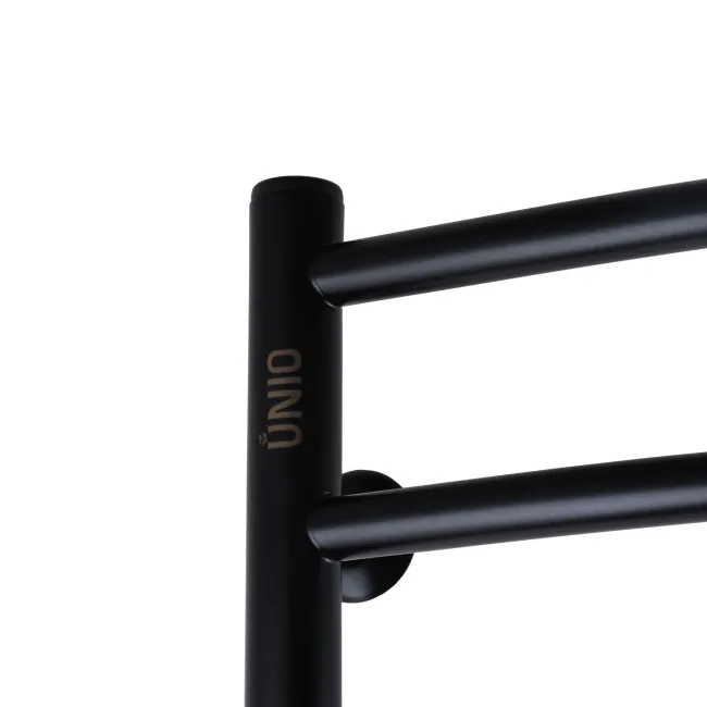 Рушникосушарка UNIO LDE ER 1200-500-12 BLK Драбинка Дуга Еліт електро чорна 2 Рушникосушарка UNIO LDE ER 1200-500-12 BLK Драбинка Дуга Еліт електро чорна 2