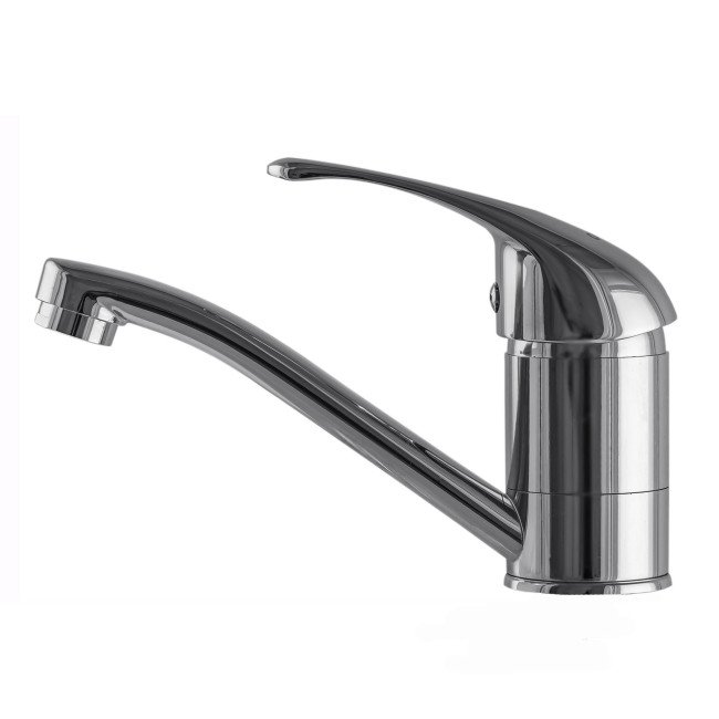 Змішувач для кухні/умивальника BRAVO Comfort BF-203М латунь, на гайці, поворотний 15см Змішувач для кухні/умивальника BRAVO Comfort BF-203М латунь, на гайці, поворотний 15см