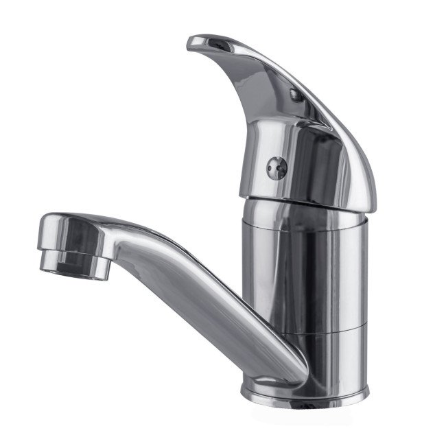 Змішувач для кухні/умивальника BRAVO Comfort BF-203М латунь, на гайці, поворотний 15см Змішувач для кухні/умивальника BRAVO Comfort BF-203М латунь, на гайці, поворотний 15см