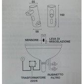 Змішувач інфрачервоний для умивальника TREMOLADA TREMO-8503 Змішувач інфрачервоний для умивальника TREMOLADA TREMO-8503