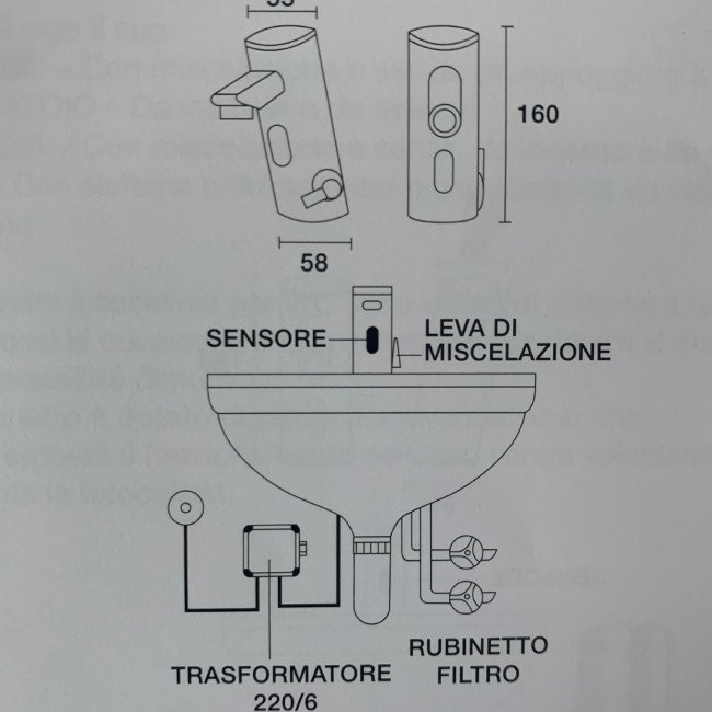 Змішувач інфрачервоний для умивальника TREMOLADA TREMO-8503 Змішувач інфрачервоний для умивальника TREMOLADA TREMO-8503