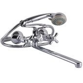 Змішувач для ванни Globus Lux GB-DOMINOX-0316-Euro перемикач латунь L350мм Змішувач для ванни Globus Lux GB-DOMINOX-0316-Euro перемикач латунь L350мм