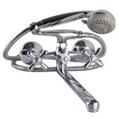 Змішувач для ванни Globus Lux GB-DOMINOX-0316-Euro перемикач латунь L350мм Змішувач для ванни Globus Lux GB-DOMINOX-0316-Euro перемикач латунь L350мм