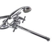 Змішувач для ванни Globus Lux GB-DOMINOX-0316-Euro перемикач латунь L350мм Змішувач для ванни Globus Lux GB-DOMINOX-0316-Euro перемикач латунь L350мм