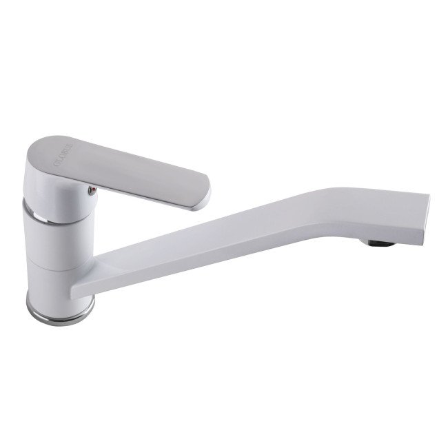 Змішувач для кухні Globus Lux Laguna GLA-0203Q-7-WHITE 2