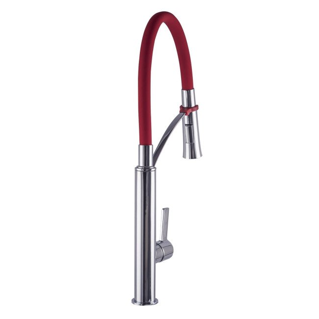 Змішувач для кухні TOPAZ SARDINIA TS 8817-H23-R-S Змішувач для кухні TOPAZ SARDINIA TS 8817-H23-R-S