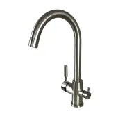 Змішувач для кухні під осмос Globus Lux LAZER GLLR-0333-8-StSTEEL