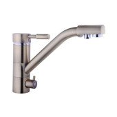 Змішувач для кухні під осмос Globus Lux LAZER GLLR-0555-BBRONZ