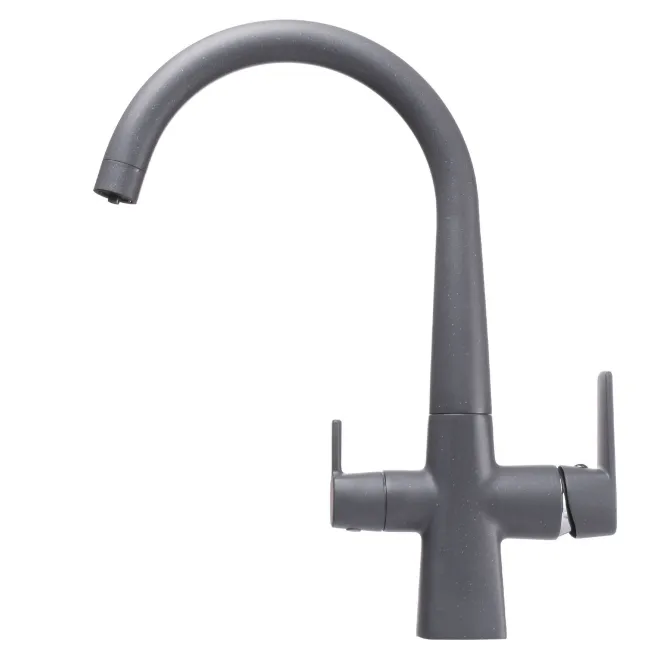 Змішувач для кухні під осмос Globus Lux LAZER GLLR-0999-3-TITANIUM Змішувач для кухні під осмос Globus Lux LAZER GLLR-0999-3-TITANIUM