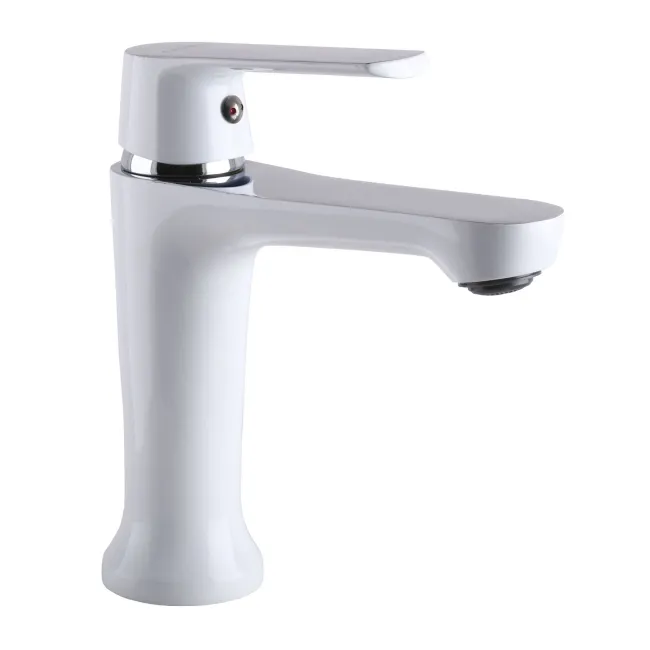 Змішувач для умивальника Globus Lux Laguna GLA-0401-7-WHITE Змішувач для умивальника Globus Lux Laguna GLA-0401-7-WHITE