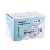 Лічильник холодної води ECOSTAR DN15 1/2″ без штуцера L110 E-C 2,5