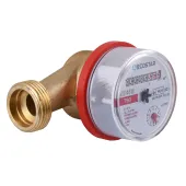 Лічильник гарячої води ECOSTAR DN20 3/4″ без штуцера L130 E-C 4,0