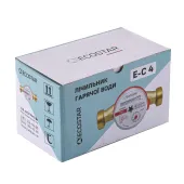 Лічильник гарячої води ECOSTAR DN20 3/4″ без штуцера L130 E-C 4,0