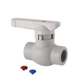 Кран кульовий(латунь) Kalde PPR ф20 21010 Кран кульовий(латунь) Kalde PPR ф20 21010