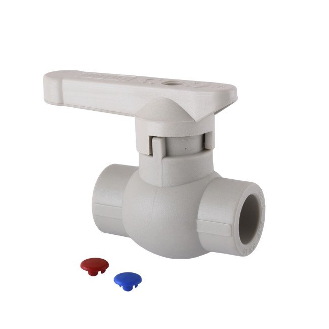 Кран кульовий(латунь) Kalde PPR ф75  21016