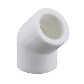 Кутник Kalde PPR 45 ф32 (білий)  14032