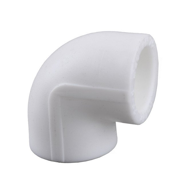 Кутник Kalde PPR 90 ф32 (білий)  13032