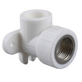 Кутник настінний внутрішній Kalde PPR 90 20х1/2  (білий)  17011