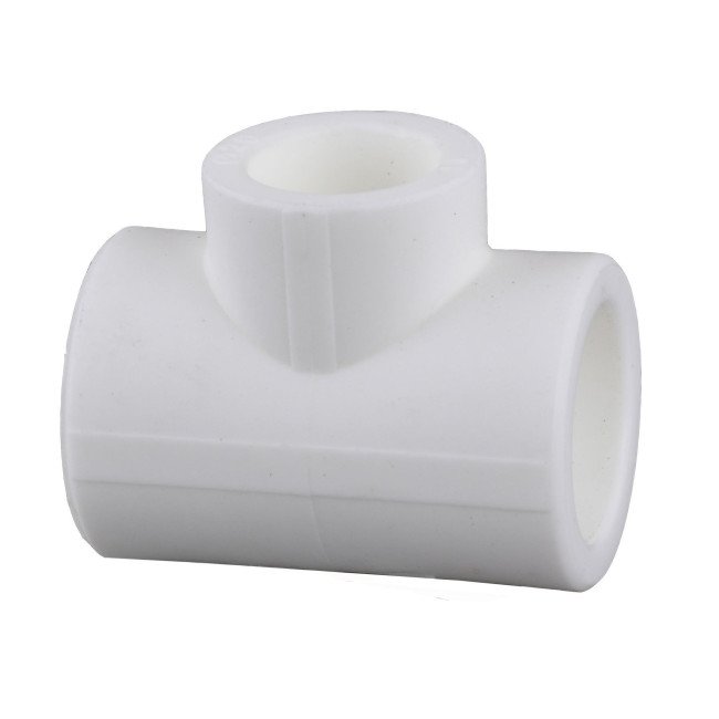 Трійник редукційний Kalde PPR ф32х25х32 (білий)  19030