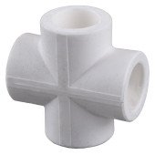 Хрестовина Kalde PPR  ф20 (білий)  21020