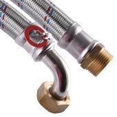 Шланг антивібраційний кутовий SOLOMON 1″ ЗВ 0,8м HS3001 Шланг антивібраційний кутовий SOLOMON 1″ ЗВ 0,8м HS3001