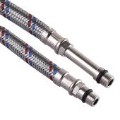 Шланг для змішувача Solomon (нерж.) М10х1/2″ 0,6м (HY6201 A+B) ПАРА в блістері Шланг для змішувача Solomon (нерж.) М10х1/2″ 0,6м (HY6201 A+B) ПАРА в блістері