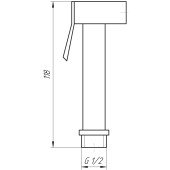 Душова гігієнічна стоп-лійка TOPAZ SH-77 Душова гігієнічна стоп-лійка TOPAZ SH-77