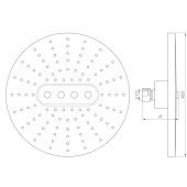 Душова лійка Globus Lux SD07A Душова лійка Globus Lux SD07A