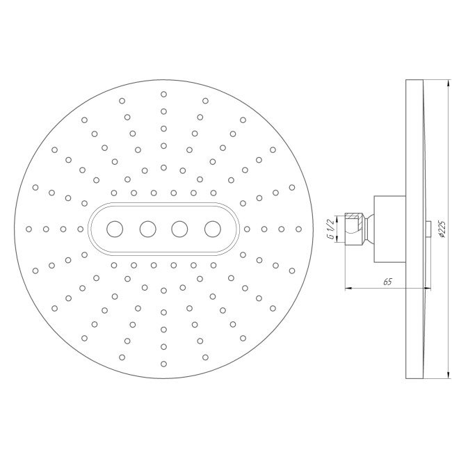 Душова лійка Globus Lux SD07A Душова лійка Globus Lux SD07A