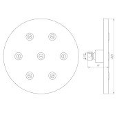 Душова лійка Globus Lux SD08A Душова лійка Globus Lux SD08A