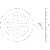 Душова лійка Globus Lux ST-0200-R