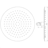Душова лійка Globus Lux ST-0250-R