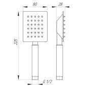 Душова лійка Globus Lux SUS-001Q