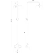 Душова система TOPAZ SARDINIA TS 08702-H19