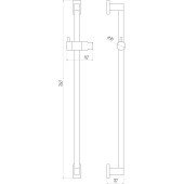Душова стійка TOPAZ ODISS TO-18107-00 Душова стійка TOPAZ ODISS TO-18107-00