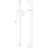 Душова стійка TOPAZ ODISS TO-18107-00