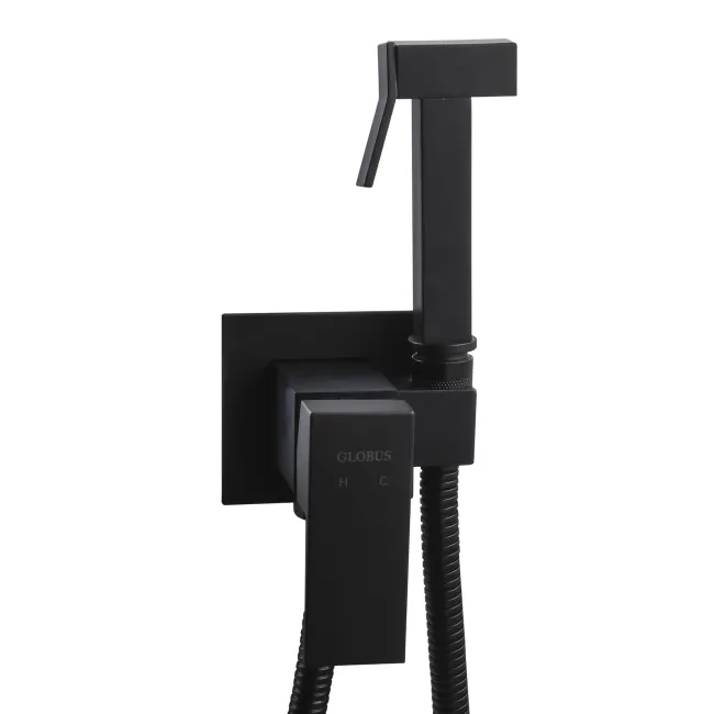 Змішувач гігієнічний Globus Lux Niagara  GLN-0-106MIX-BB