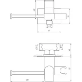 Змішувач гігієнічний Globus Lux  GLN-4-106MIX