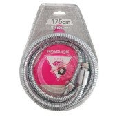 Шланг для душу TOPAZ TSH-6004-175 хром 175см посилений рухома гайка, Blister Шланг для душу TOPAZ TSH-6004-175 хром 175см посилений рухома гайка, Blister