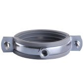 Хомут в зборi CR 2″ (59-65мм) з гвинтом-шурупом 8*100 та дюбелем в уп., сірий Хомут в зборi CR 2″ (59-65мм) з гвинтом-шурупом 8*100 та дюбелем в уп., сірий