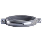 Хомут в зборi CR 4″ (105-112мм) з гвинтом-шурупом 8*100 та дюбелем в уп., сірий Хомут в зборi CR 4″ (105-112мм) з гвинтом-шурупом 8*100 та дюбелем в уп., сірий