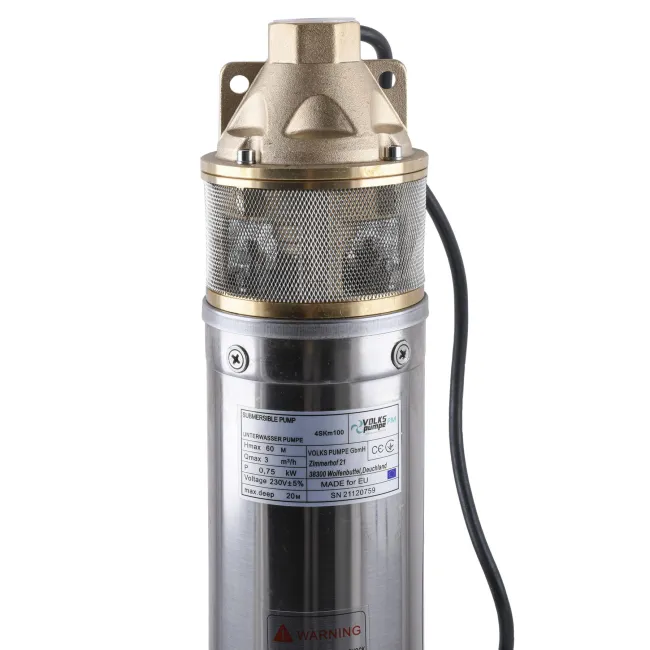 Насос свердловинний вихровий VOLKS pumpe PM 4SKm100 0.75кВт + кабель 10м 2 Насос свердловинний вихровий VOLKS pumpe PM 4SKm100 0.75кВт + кабель 10м 2