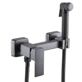 Змішувач гігієнічний Globus Lux Niagara  GLN-5-106MIX-Graphite