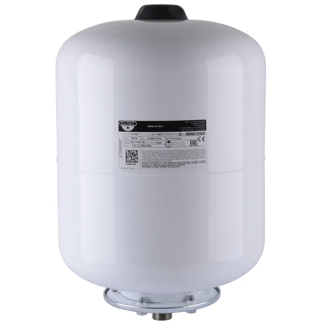 Гідроакумулятор зі змінною мембраною 19л ZILMET ULTRA-PRO 10bar, білий ( 1100001940 ) Гідроакумулятор зі змінною мембраною 19л ZILMET ULTRA-PRO 10bar, білий ( 1100001940 )