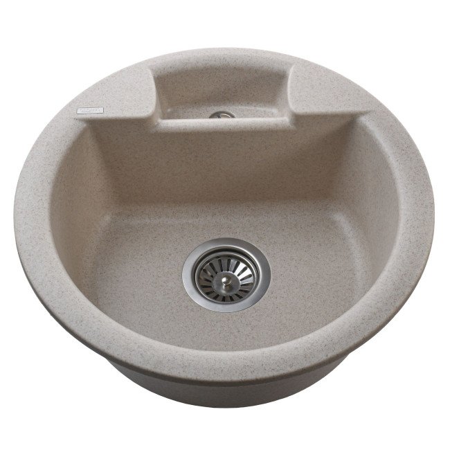Гранітна мийка Globus Lux GURON піщаний 480мм-А0004 2