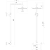 Душова система Globus Lux DS0040S Душова система Globus Lux DS0040S