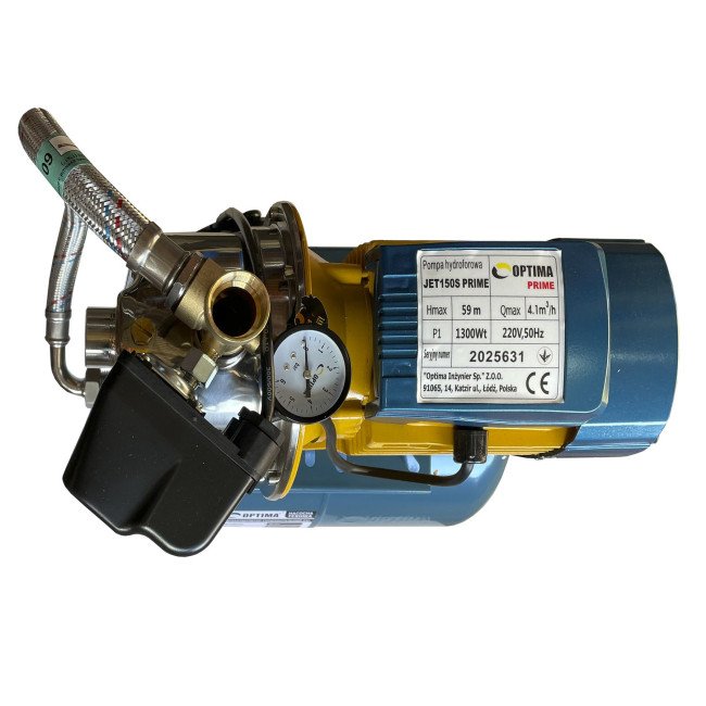 Насосна станція  Optima JET150S PRIME-24 бак OPTIMA 1,3кВт на гребінці
