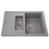 Гранітна мийка Globus Lux IZEO сiрий камiнь 780x500мм-А0005 Гранітна мийка Globus Lux IZEO сiрий камiнь 780x500мм-А0005