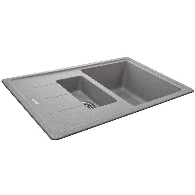 Гранітна мийка Globus Lux IZEO сiрий камiнь 780x500мм-А0005 Гранітна мийка Globus Lux IZEO сiрий камiнь 780x500мм-А0005